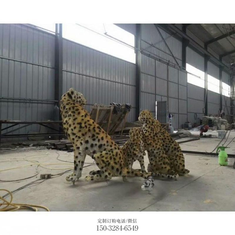 艺术老虎雕塑 主题动物雕塑提供 城市广场玻璃钢老虎雕塑提供